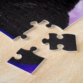 Lustige Katzen-schwarzes Smoking Creationarts Puzzle (Seite)