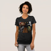 Lustige Katzen T-Shirt (Vorne ganz)