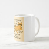 Lustige Katzen-Tasse Kaffeetasse (VorderseiteRechts)