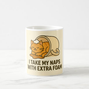 Lustige Katzen-Tasse  Kaffeetasse