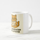 Lustige Katzen-Tasse Kaffeetasse (VorderseiteRechts)