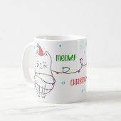Lustige Katzen-Tasse Kaffeetasse (Vorderseite Links)