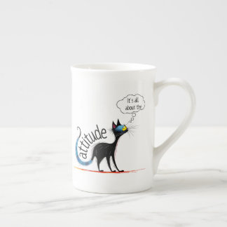Lustige Katzen-Tasse – Missy Miss Catitude Porzellantasse