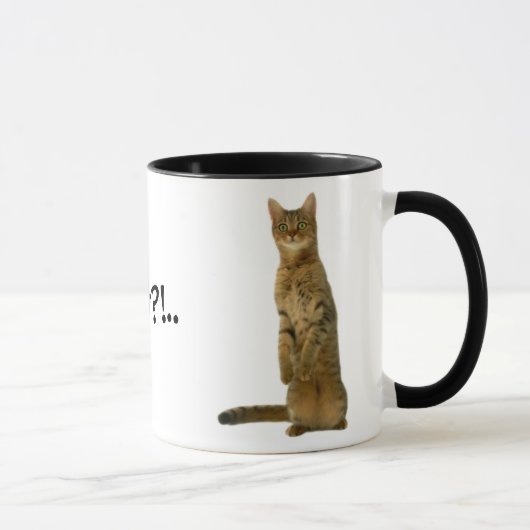 Lustige Katzen-Tasse Tasse (Rechts)