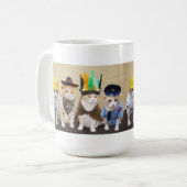 Lustige Katzen-Tasse Tasse (Vorderseite Links)