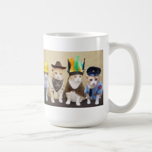 Lustige Katzen-Tasse Tasse (Rechts)