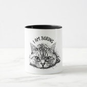 Lustige Katzen-Tasse Tasse (Zentrum)