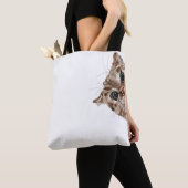 Lustige Katzen-Tragetasche Tasche (Von Nahem)