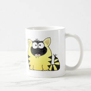 Lustige Katzen-Überraschung Kaffeetasse