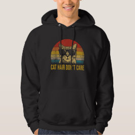Lustige Katzenhaare Stören Katzenliebhaber Nicht Hoodie