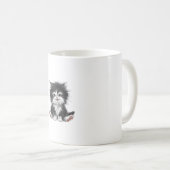 lustige Katzenkunst _1 Kaffeetasse (VorderseiteRechts)