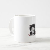 lustige Katzenkunst _1 Kaffeetasse (Vorderseite Links)