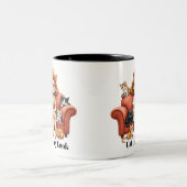 Lustige Katzenlady Mama Kaffeetasse (Mittel)