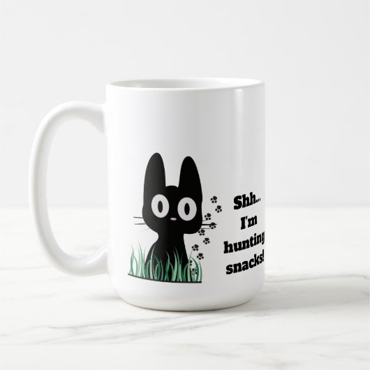 Lustige Katzenliebhaber  Kaffeetasse (Links)