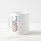 Lustige Katzenliebhaber-Kaffeetasse Kaffeetasse (Vorderseite Links)
