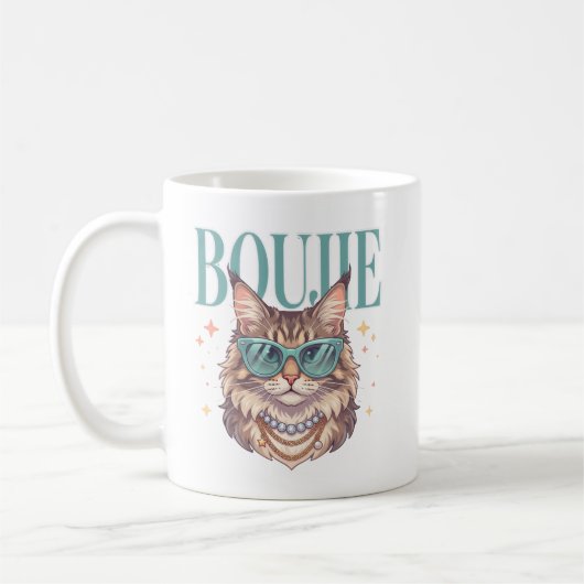 Lustige Katzenliebhaber-Kaffeetasse Kaffeetasse (Links)
