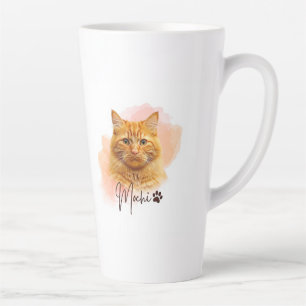 Lustige Katzenliebhaber-Lattentasse – Süßes Gesche Milchtasse