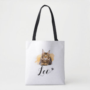 Lustige Katzenliebhaber-Tasche – Leo Tasche
