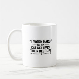 Lustige Katzenliebhaber-Tasse Kaffeetasse