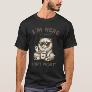 Lustige Katzenliebhaberin Kätzchen Freche Katze Fr T-Shirt