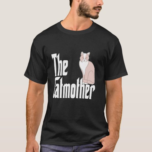 Lustige Katzenmutter Katzenmama Katze Mutter Kitte T-Shirt (Vorderseite)