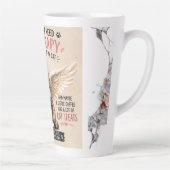 Lustige Katzenmutter Latte Tasse (Rechts)