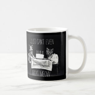 Lustige Katzenzitat, ich kann einfach nicht einmal Kaffeetasse