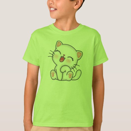 Lustige Katzenzitate T-Shirt (Vorderseite)