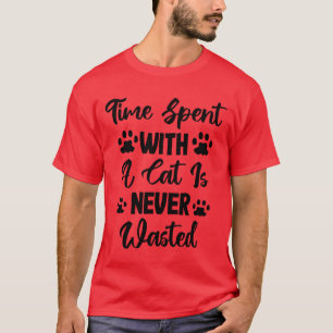 lustige Katzenzitate vintage T-Shirt