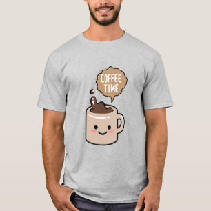 lustige kawaii-Kaffeestunde T-Shirt