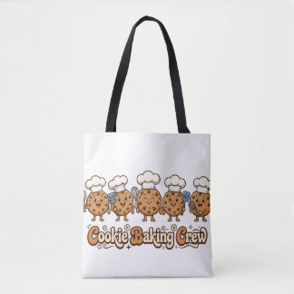 Lustige Keksback-Crew-Tragetasche | Süße Schokolad Tasche