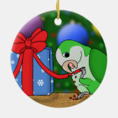Lustige Keramik Ornament (Hinten)