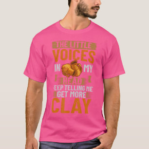 Lustige Keramik-Topf-Skulptur T-Shirt