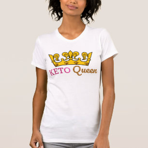 Lustige Keton-Königin-Krone T-Shirt