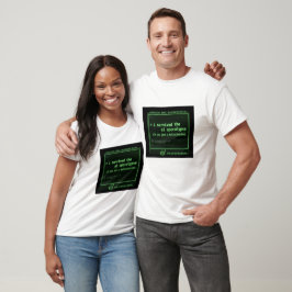 Lustige KI-Apokalypse-Überlebende-Halluzinations-T T-Shirt
