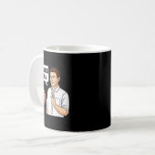 Lustige KI  Kaffeetasse (Vorderseite Links)