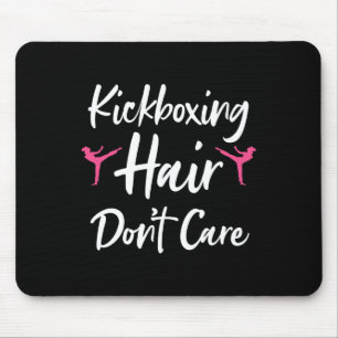 Lustige Kickbox-Kunst für Männer Frauen Kickboxer Mousepad