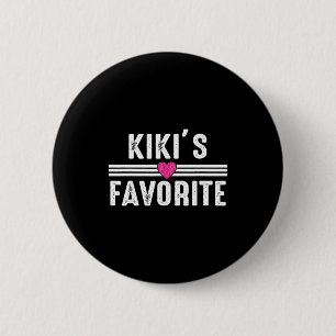 Lustige Kikis Lieblingssohn Tochter Ich bin Kikis' Button