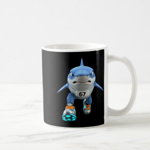Lustige Kinder 67 Meme Tralalero Tralala Läufer It Kaffeetasse