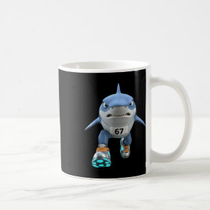 Lustige Kinder 67 Meme Tralalero Tralala Läufer It Kaffeetasse