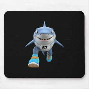 Lustige Kinder 67 Meme Tralalero Tralala Läufer It Mousepad