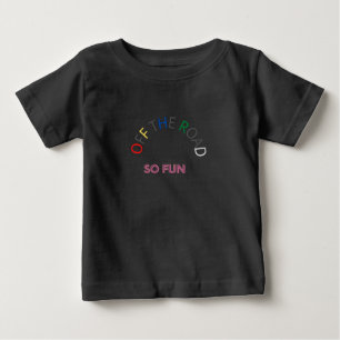 Lustige Kinder Baby Schwarz  T-shirt