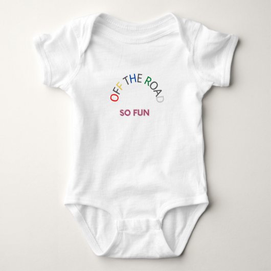 Lustige Kinder Baby Weiß Strampler (Vorderseite)