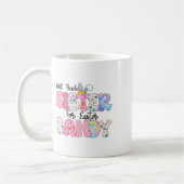 Lustige Kinder Eier werden Schwester gegen Ostern  Kaffeetasse (Links)