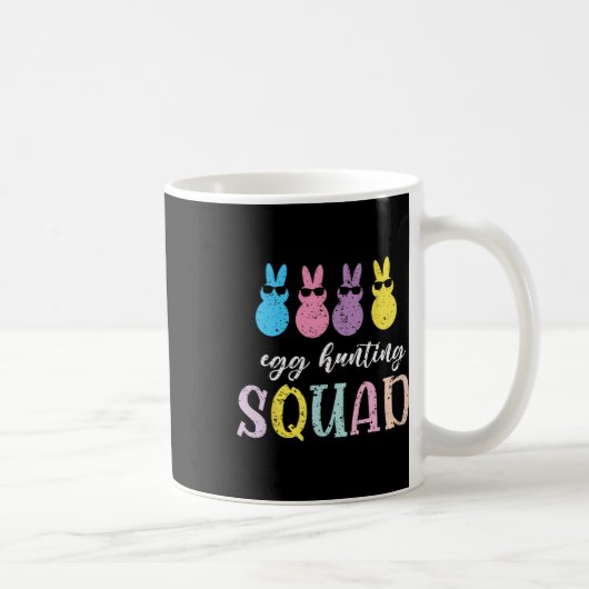 Lustige Kinder von Egg Hunting Squad Kaffeetasse (Rechts)