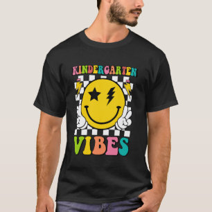 Lustige Kindergarten Stimmung Lehrer Schüler Erste T-Shirt