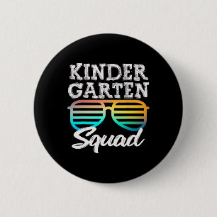 Lustige Kindergarten-Truppe Sungles Lustige Kinder Button