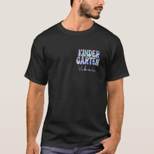 Lustige Kindergarten-Vibes Groovy Back to School C T-Shirt