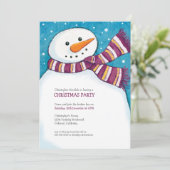 Lustige KinderweihnachtsParty Einladung des (Stehend Vorderseite)