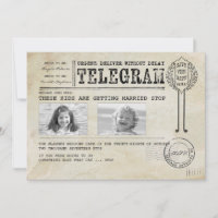 Lustige Kindheitsfotos | Save the Date Telegram